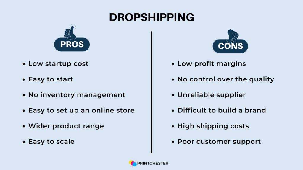 Dropshipping Pros and Cons