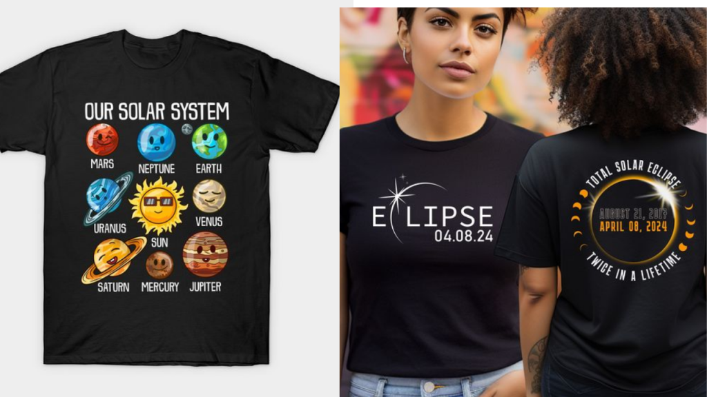 Astronomy t-shirt design idea