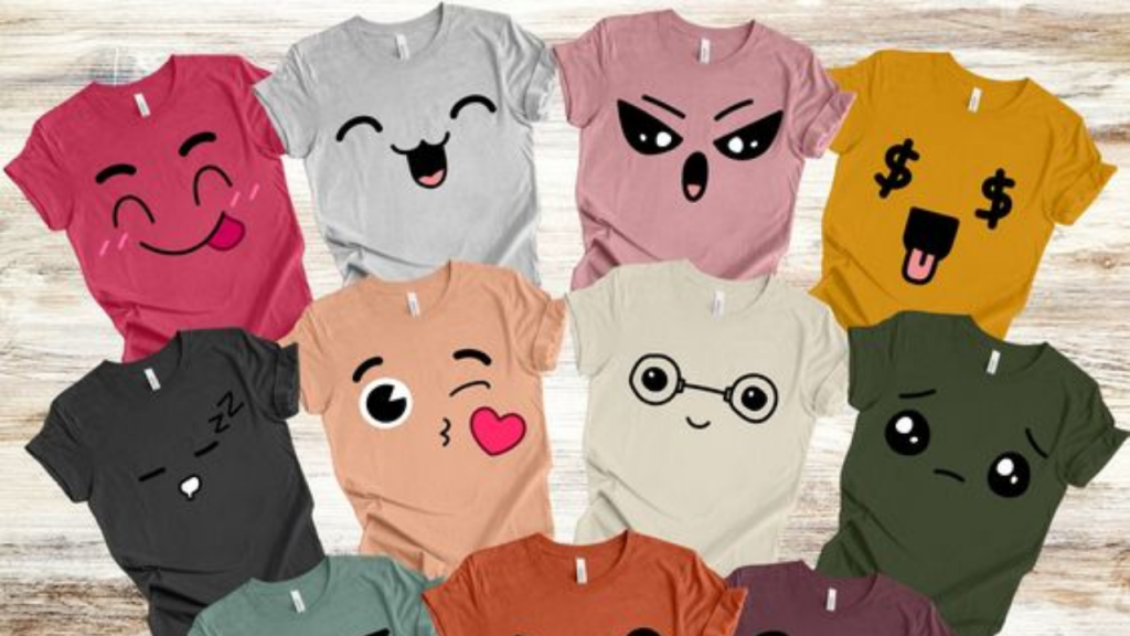 Emoji T shirt Design Ideas