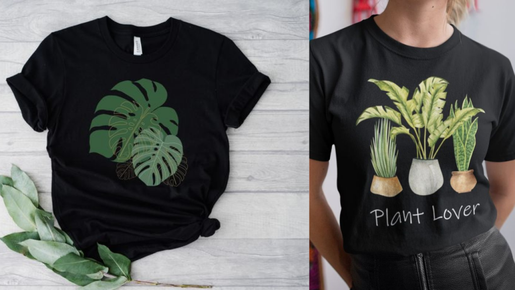 Plants T shirt Design Ideas